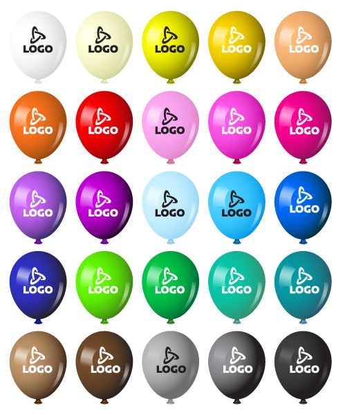kolory balonów